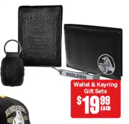 SuperCheap Auto Wallet & Keyring Gift Sets offer
