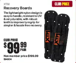 SuperCheap Auto XTM Recovery Boards offer
