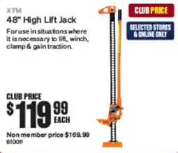 SuperCheap Auto XTM 48" High Lift Jack offer