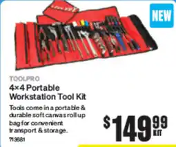 SuperCheap Auto TOOLPRO 4x4 Portable Workstation Tool Kit offer
