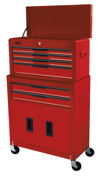 Gv tools 24" tool chest & trolley combo