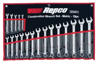 Repco Repco 19 pc combination spanner set offer