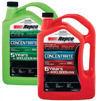 Repco Repco concentrate coolant 5l offer