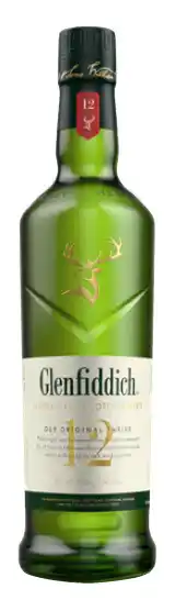 Glenfiddich 12yo single malt scotch whisky 700ml