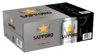 First Choice Liquor Sapporo can 500ml offer