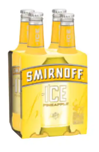 Smirnoff ice pineapple bottle 300ml