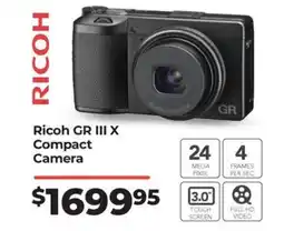 Teds Cameras Ricoh GR III X offer