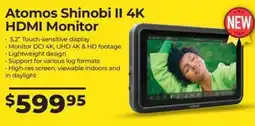 Teds Cameras Atomos Shinobi II 4K offer