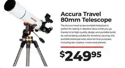 Teds Cameras Accura Travel 80mm Telescope offer