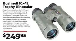Teds Cameras Bushnell 10x42 Trophy Binocular offer