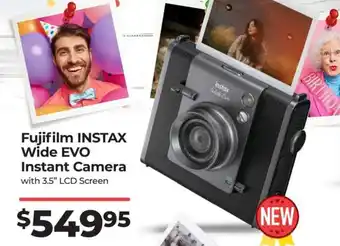 Teds Cameras Fujifilm INSTAX Wide EVO Instant Camera offer