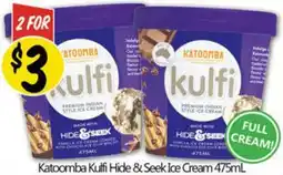 NQR Katoomba Kulfi Hide & Seek Ice Cream offer