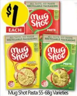 NQR Mug Shot Pasta offer
