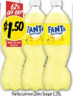NQR Fanta Lemon Zero Sugar offer