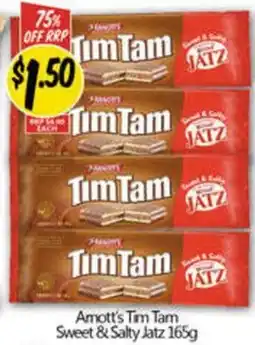 NQR Amott's Tim Tam Sweet & Salty Jatz offer