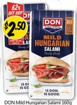 NQR DON Mild Hungarian Salami offer