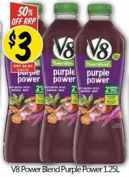 NQR V8 Power Blend Purple Power offer