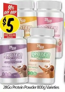NQR 28go protein powder offer