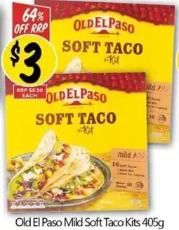 NQR Old El Paso Mild Soft Taco Kits offer