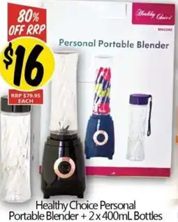 NQR Healthy Choice Personal Portable Blender offer