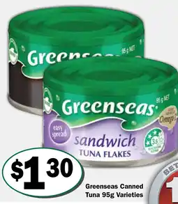 Friendly Grocer Greenseas Canned Tuna offer