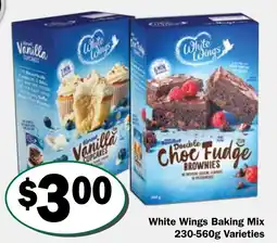 Friendly Grocer White Wings Baking Mix offer