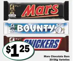 Friendly Grocer Mars Chocolate Bars offer