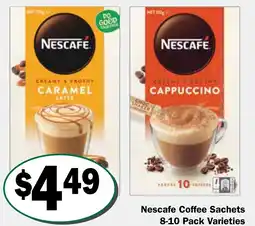 Friendly Grocer Nescafe Coffee Sachets offer