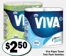 Friendly Grocer Viva Paper Towel offer