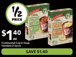 Ritchies Continental Cup A Soup offer