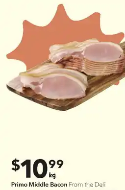 Ritchies Primo Middle Bacon offer
