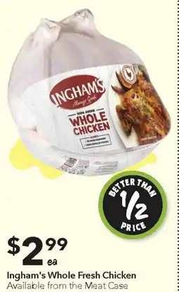 Ritchies Ingham's Whole Fresh Chicken offer