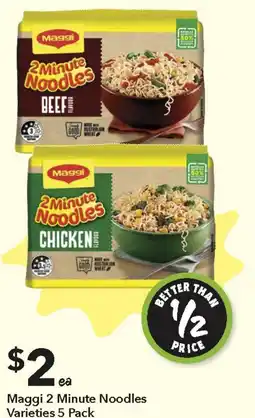 Ritchies Maggi 2 Minute Noodles offer