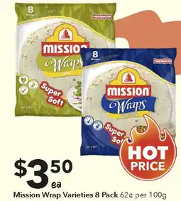 Ritchies Mission Wrap offer