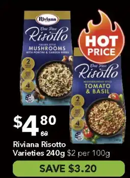Ritchies Riviana Risotto offer