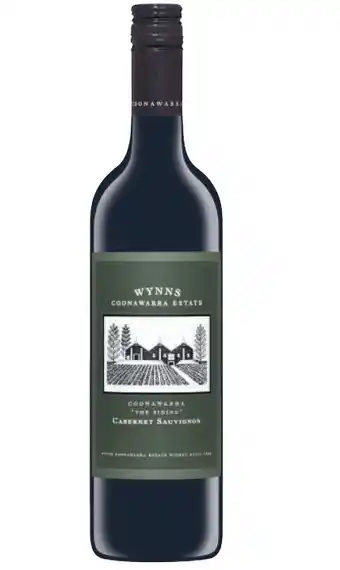 Liquorland Wynns 'the siding' cabernet sauvignon 750ml offer