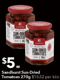 Ritchies Sandhurst Sun-Dried Tomatoes offer