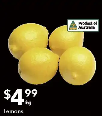 Ritchies Lemons offer
