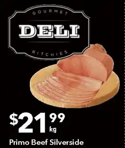 Ritchies Primo Beef Silverside offer