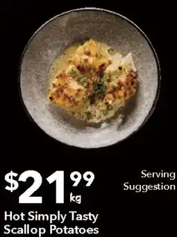 Ritchies Hot Simply Tasty Scallop Potatoes offer