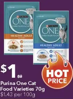 Ritchies Purina One Cat Food offer