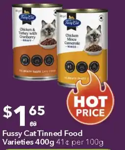 Ritchies Fussy Cat Tinned Food offer