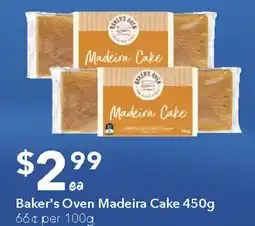 Ritchies Baker's Oven Madeira Cake offer