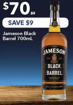 Ritchies Jameson Black Barrel offer