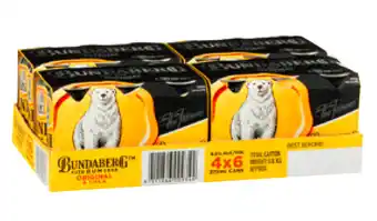 Bundaberg up & cola can 375ml