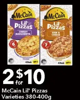 Ritchies McCain Lil' Pizzas offer