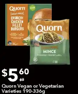 Ritchies Quorn Vegan or Vegetarian offer