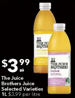 Ritchies The Juice Brothers Juice offer