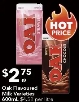 Ritchies Oak Flavoured Milk offer