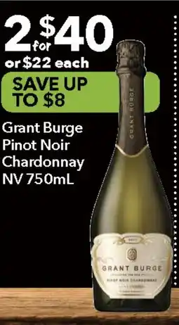 Ritchies Grant Burge Pinot Noir Chardonnay NV offer